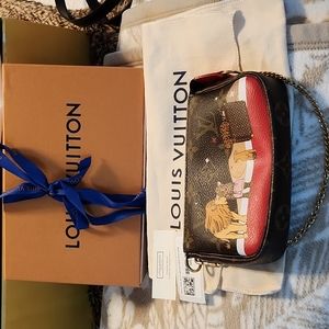 Mini Pouchette Limited Edition X-Mas 2018 in Monogram